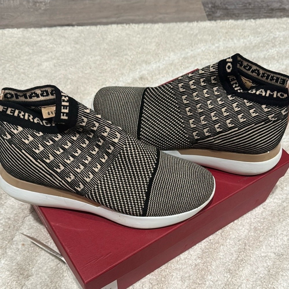 Salvatore Ferragamo Sock Sneakers